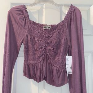 Pretty Mauve Long Sleeve Shirt